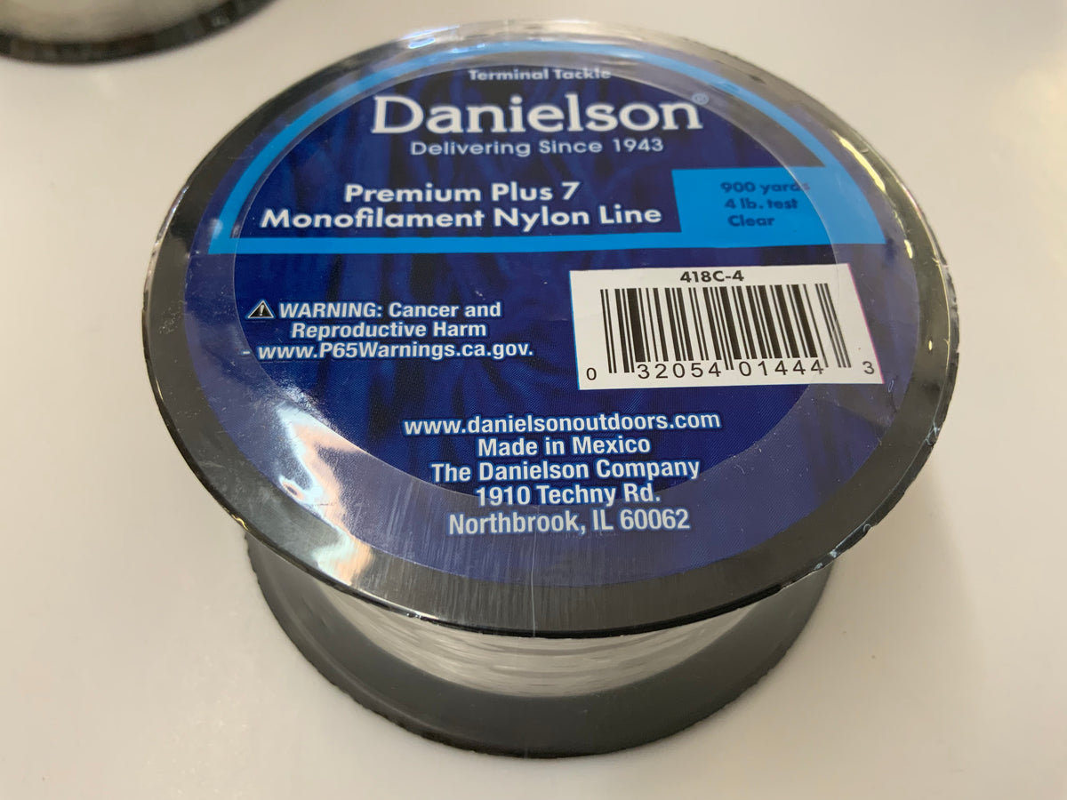 Danielson Fishing Line - Clear – The Crappie Store, Dresden ON