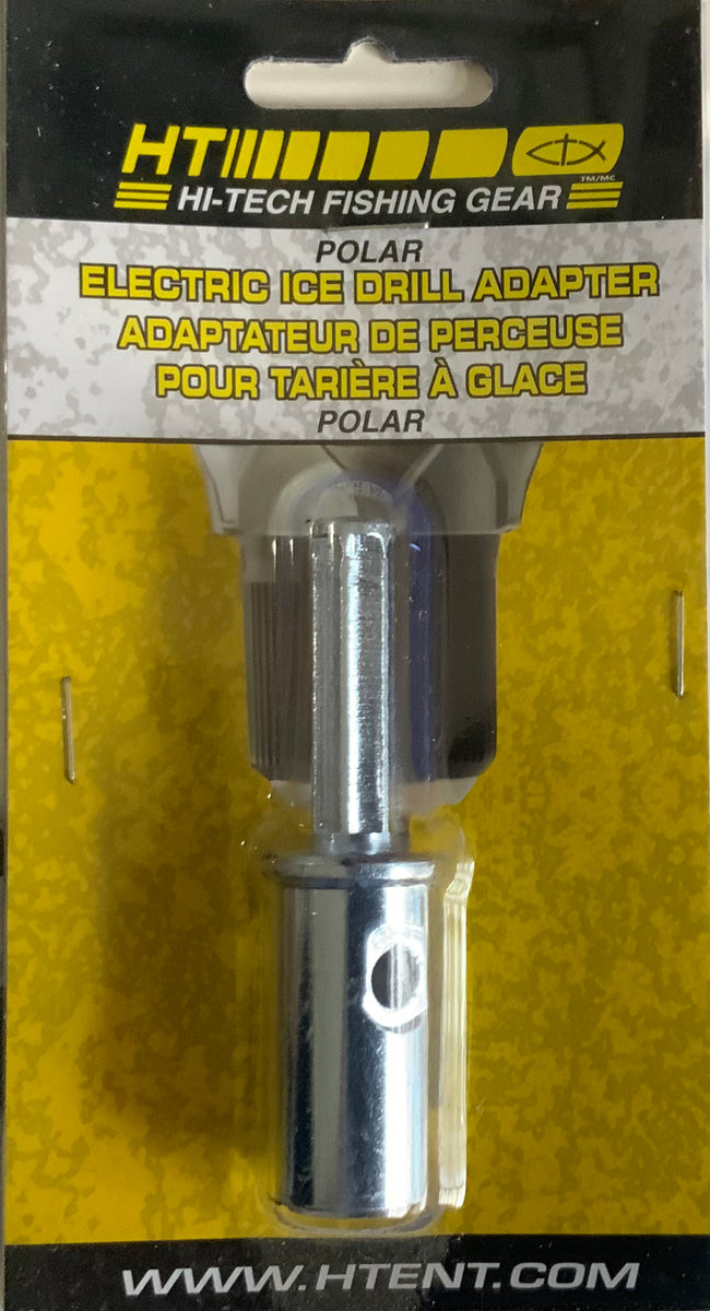 Electric Ice Drill Adapter - Hi Tech Fishing – The Crappie Store