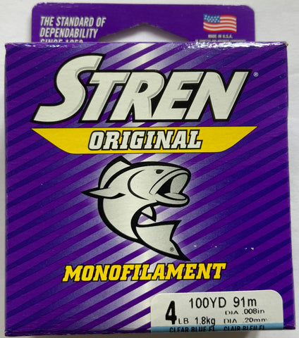 Stren Monofilament - Clear Blue 4lb