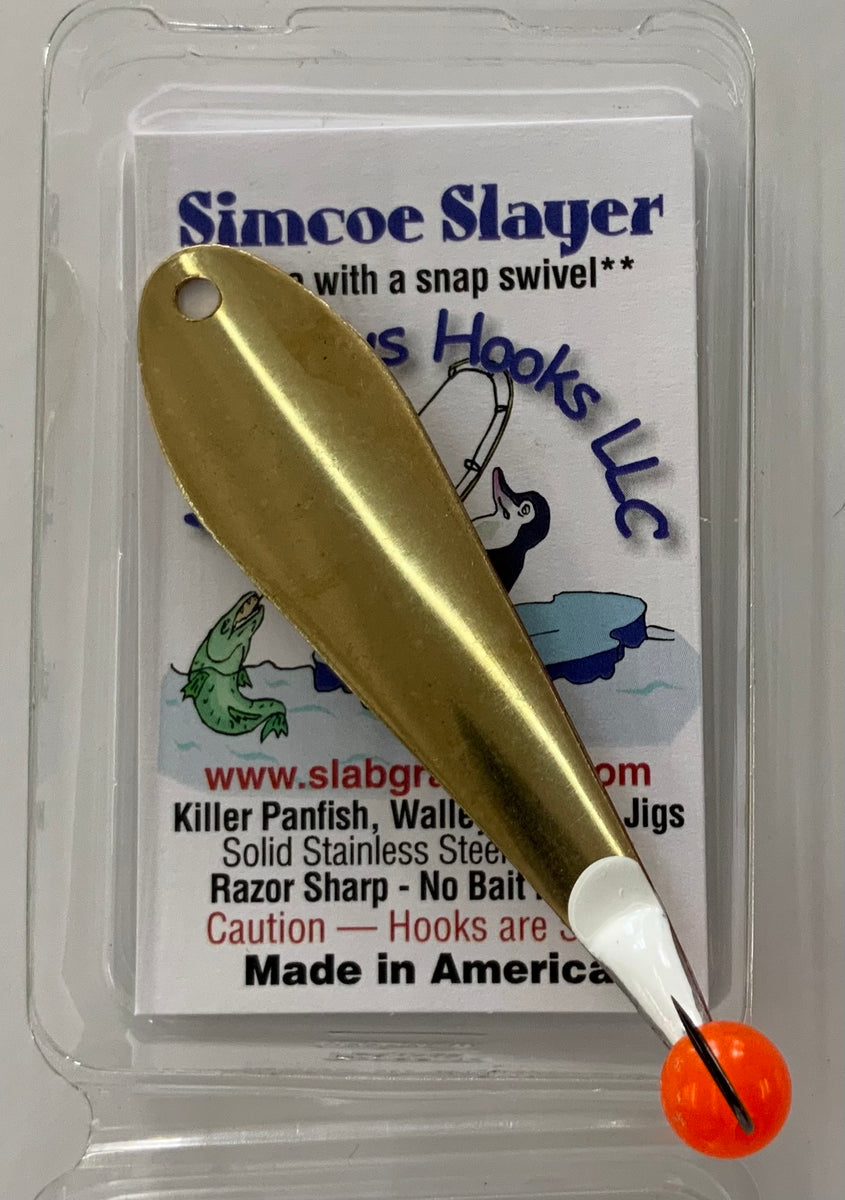Simcoe Slayer 2.75 - McGathys Hooks – The Crappie Store