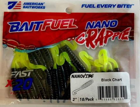 Bait Fuel Crappie Nano Vibe 2”