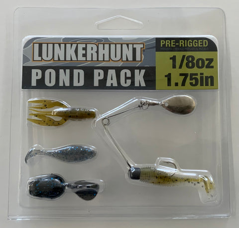 Lunkerhunt Pond Pack Clear Water