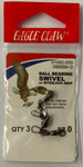 Eagle Claw Ball Bearing Swivel w/ Interlock Snap