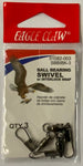 Eagle Claw Ball Bearing Swivel w/ Interlock Snap