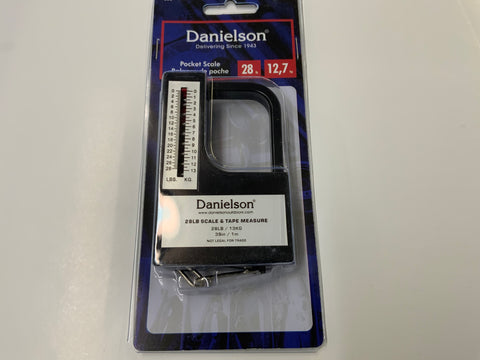 Pocket Scale & Tape Measure - Danielson