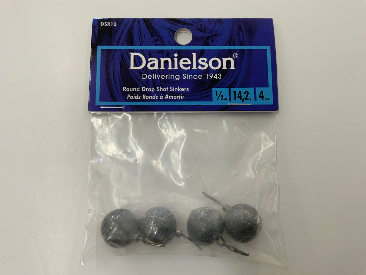 Round Drop Shot Sinkers Danielson The Crappie Store, Dresden ON