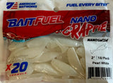 Bait Fuel Crappie Nano Swim 2”