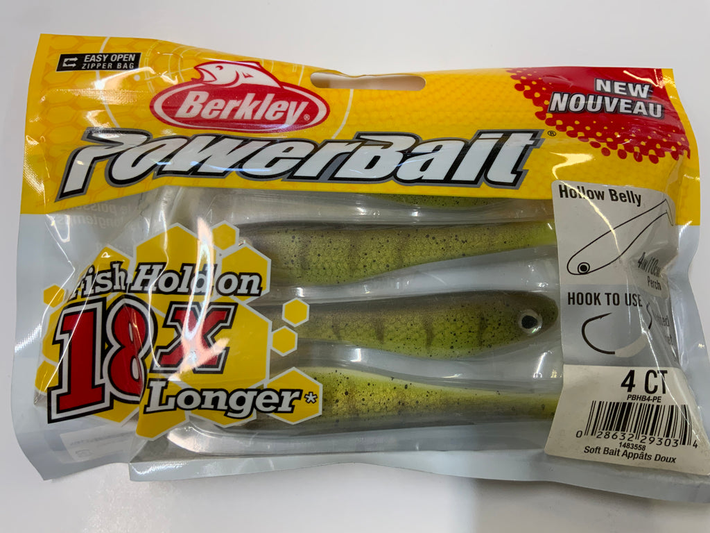 Hollow Belly 4” - Berkley Powerbait – The Crappie Store, Dresden ON