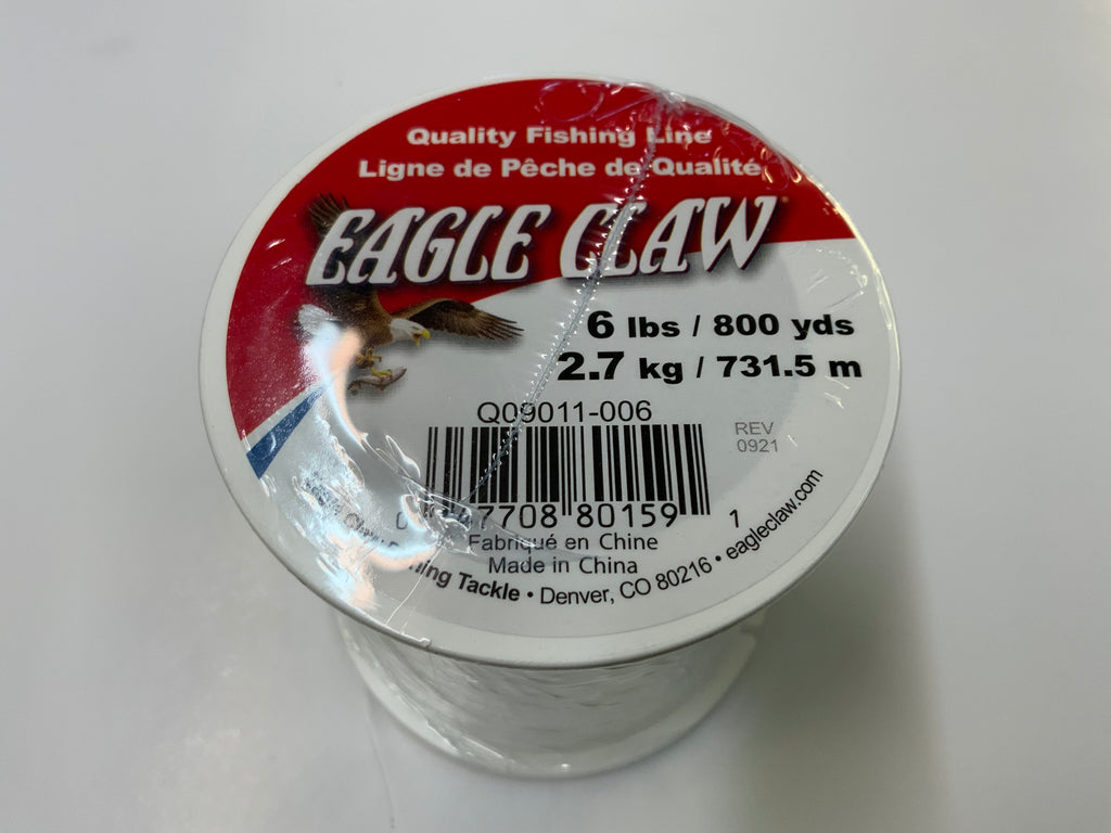 EAGLE CLAW FISHING LINE 60lb 90yd, Catfish Connection