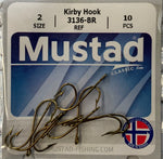 Mustad Kirby Hooks