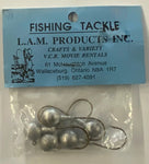 Ball Jig Heads Unpainted