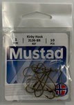 Mustad Kirby Hooks