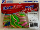 Bait Fuel Crappie Nano Shad 2”