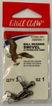 Eagle Claw Ball Bearing Swivel w/ Interlock Snap
