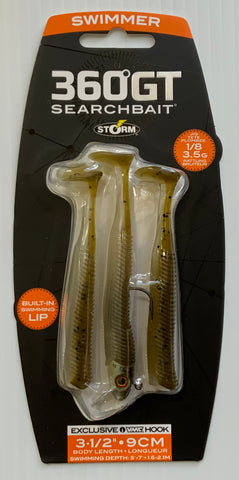 Swimmer 3-1/2” 360GT Searchbait 1/8 oz - Storm