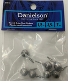 Danielson Round Drop Shot Sinkers