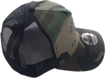 Retro Camo Mesh Back Trucker Hat