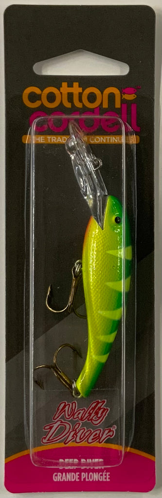 cordell wally diver fishing lure Cotton Cordell Wally Diver – The Crappie Store