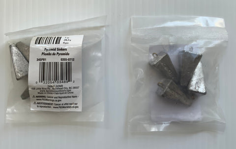 Pyramid Sinkers 1 oz