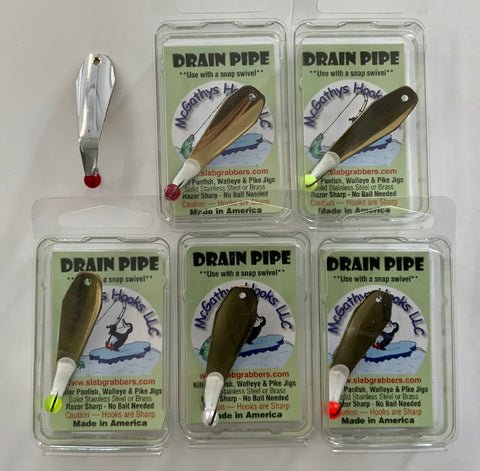 Drain Pipe McGathy's Hooks - Diamond Cut 2"
