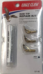 Eagle Claw Gold Rod Tip Repair Kit w/ Glue