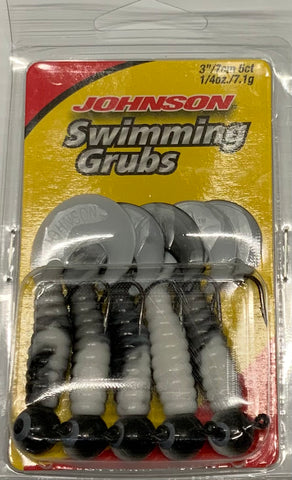 Johnson Swimming Grubs 3”