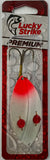 Lucky Strike Red Flash 3.5” Wiggler Spoon