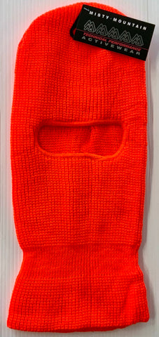 Misty Mountain Balaclava Blaze Orange