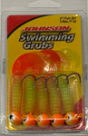 Johnson Swimming Grubs 3”
