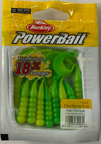 Ribbontail Grub 3” | Berkley Powerbait