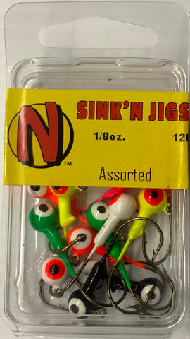 Northland Sink’n Jigs Assorted