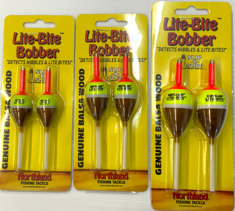 Northland Lite-Bite Slip Bobbers 2 Packs