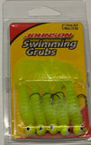Johnson Swimming Grubs 3”