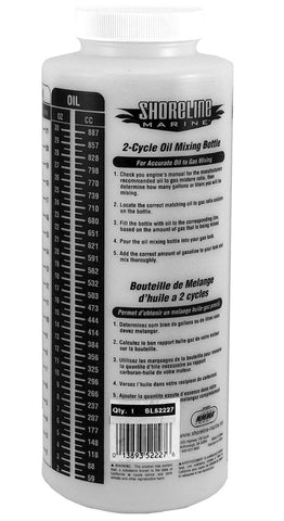 Shoreline Marine Engine Oil Mixing Bottle