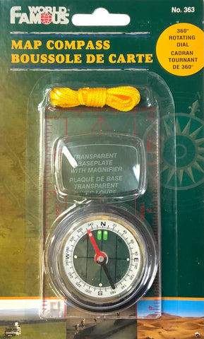 World Famous Map Compass