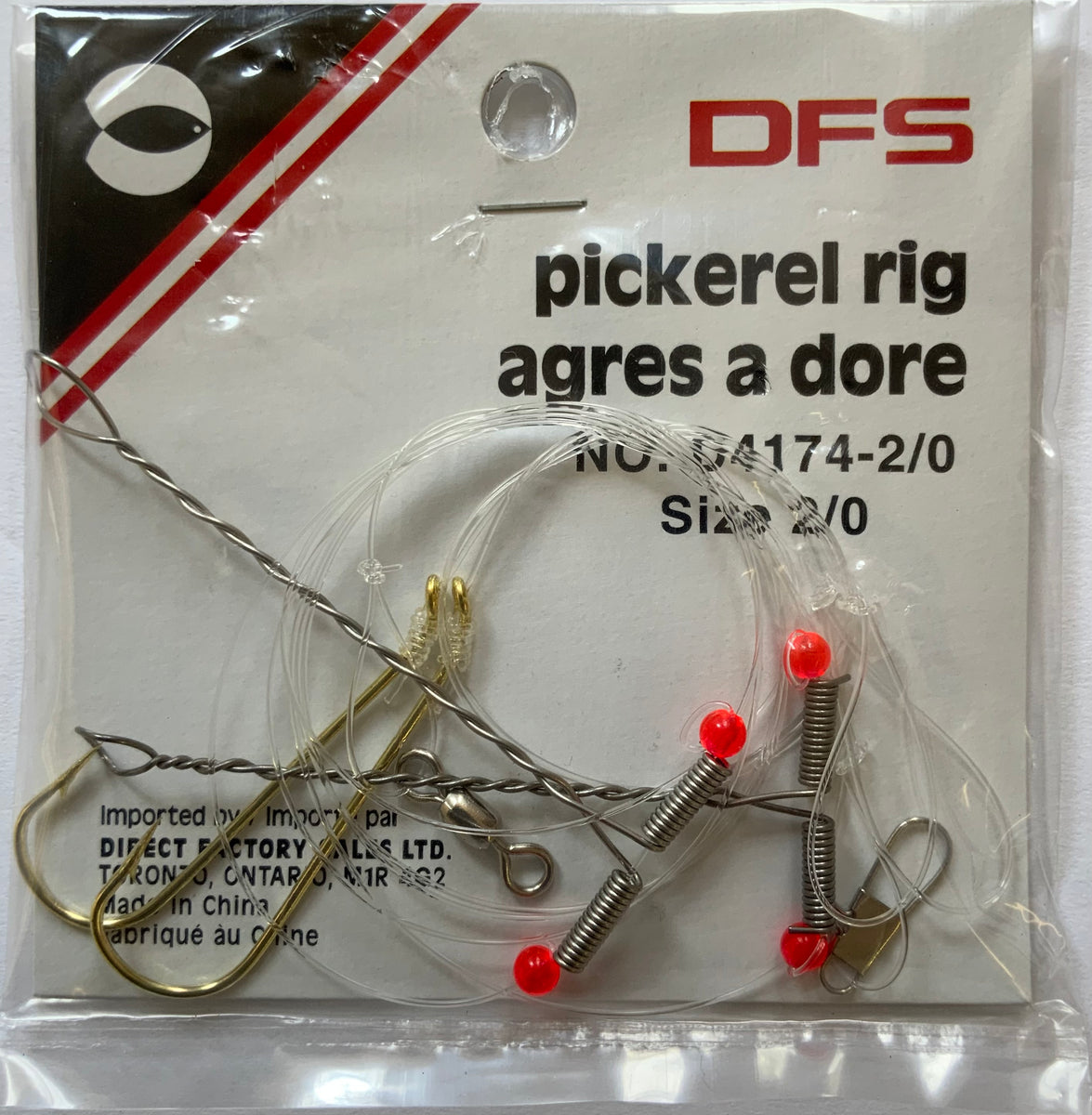 DFS Pickerel Rig – The Crappie Store