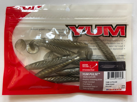 YUM Pulse 3.5” Shad